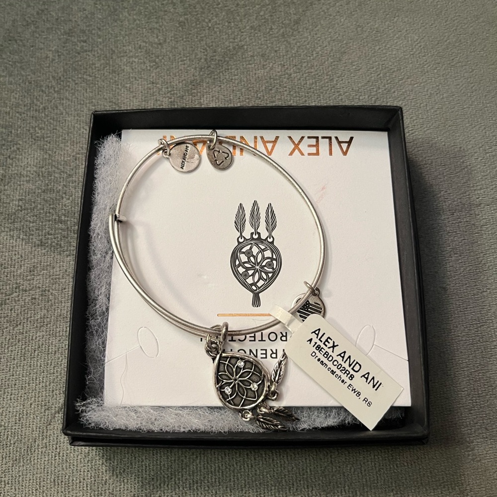 Authentic Alex and Ani Strength and Protection bracelet